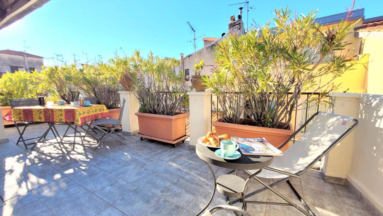 Ze Perfect Place - Appartement De Charme Nicois - 2 Chb & 2 Sdb - Ac - Terrasse - Vieux Niza Exterior foto