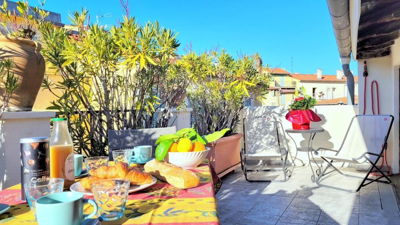 Ze Perfect Place - Appartement De Charme Nicois - 2 Chb & 2 Sdb - Ac - Terrasse - Vieux Niza Exterior foto