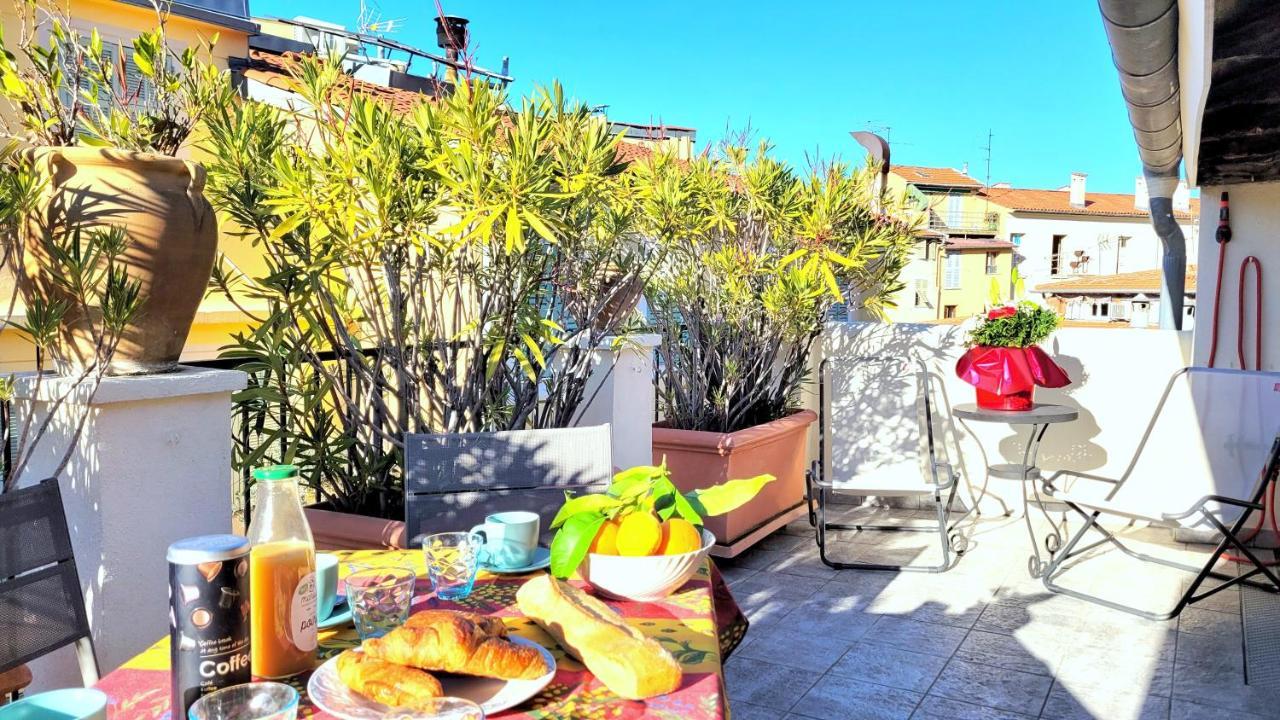 Ze Perfect Place - Appartement De Charme Nicois - 2 Chb & 2 Sdb - Ac - Terrasse - Vieux Niza Exterior foto